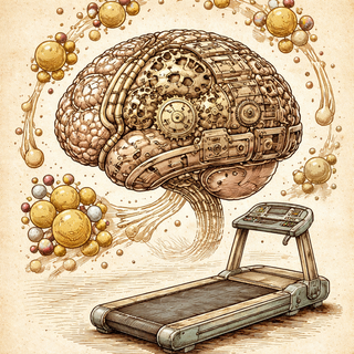 When Your Brain's Grease Traps Get Clogged, Maybe Just Go for a Jog