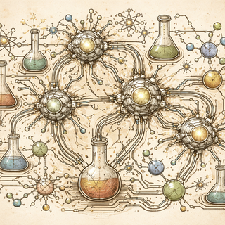 Recurrent neural chemical reaction networks: when the dirt road starts building its own bullet train