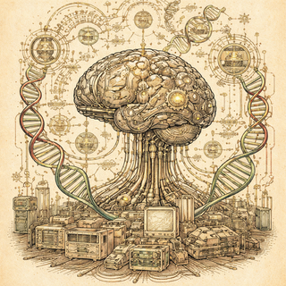 Your Brain's Junk DNA Is Waking Up, and It Has Opinions About Getting Old