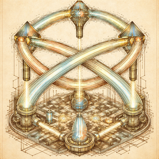 Time, Light, and a Neural Network That Refuses to Spiral